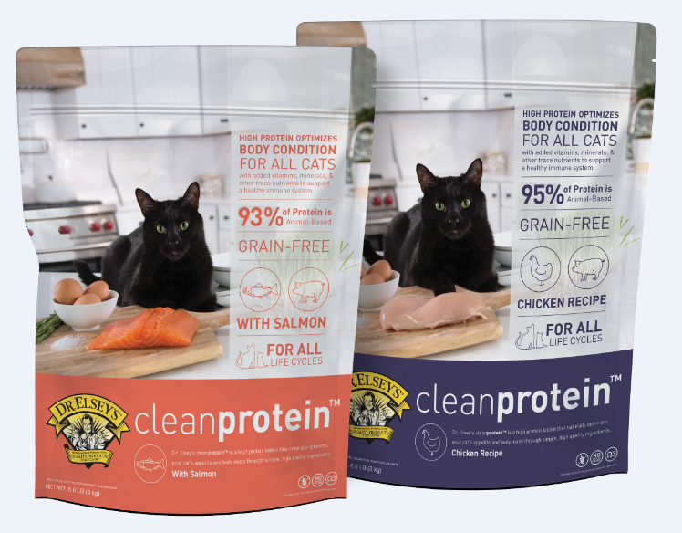 cleanprotein cat food by Dr. Elsey’s Pet Age