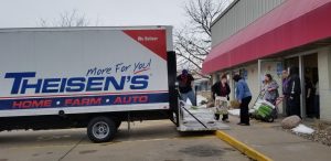Theisen's Truck and personnel