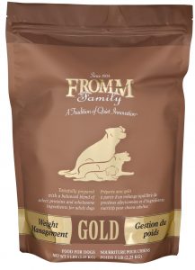 Fromm gold-dog dry weight management