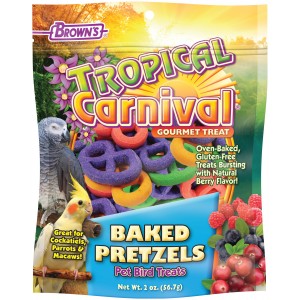 Brown's Tropical Carnival Baked Pretzel Treats