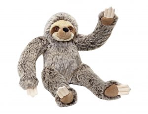 fluff and tuff sloth toy