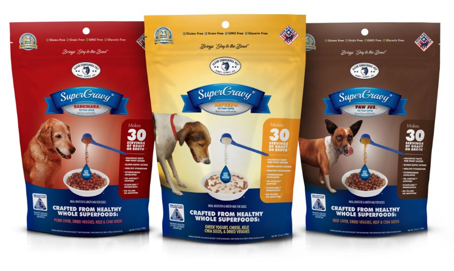 SuperGravy Launches NextGen Toppers to Address Digestive Health Pet Age