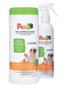 Pawz Sanitizing Wipes Spray