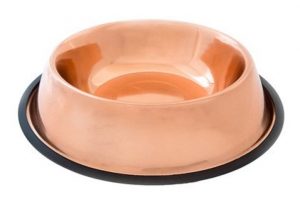 Copper H2O-copper-pet-bowl