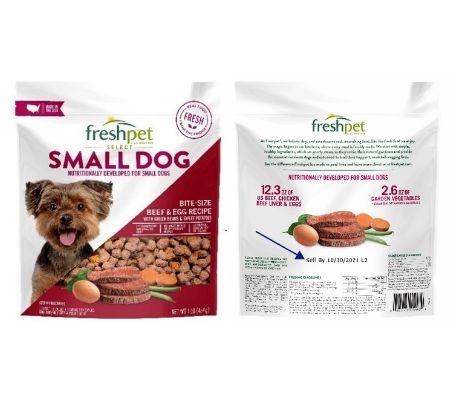 Freshpet Voluntarily Recalls Lot of Dog Food Due to Potential Salmonella |  Pet Age