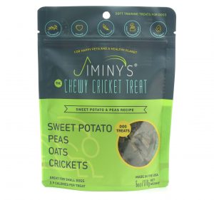 Jiminys Chewy Cricket Treat Sweet Potato & Peas