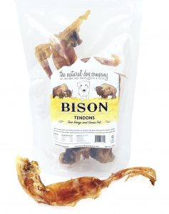 Natural Company bison_tendon_dog treat