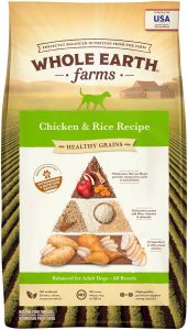 Merrick Whole Earth Farms Chicken Rice Dog Food