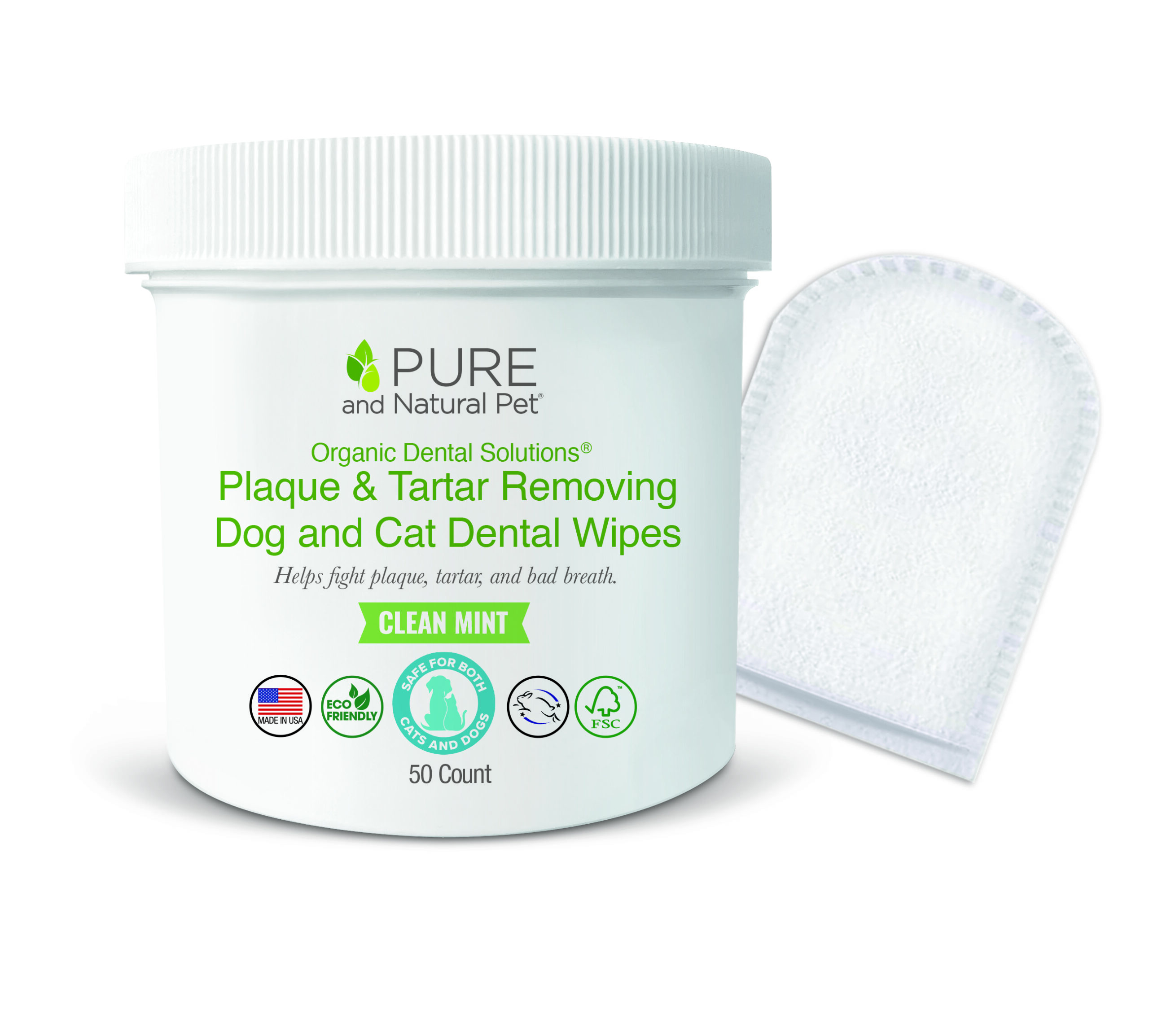 Dental Care Finger Wipes by Pure and Natural Pet Pet Age