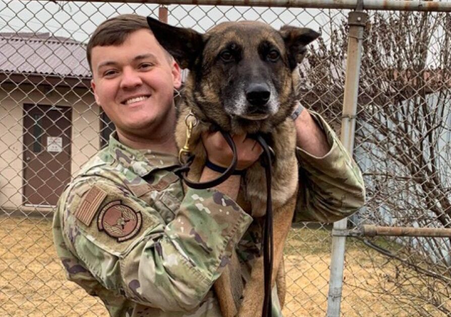 Paws of War: An Emotional Homecoming in North Carolina for Hero Military Working Dog