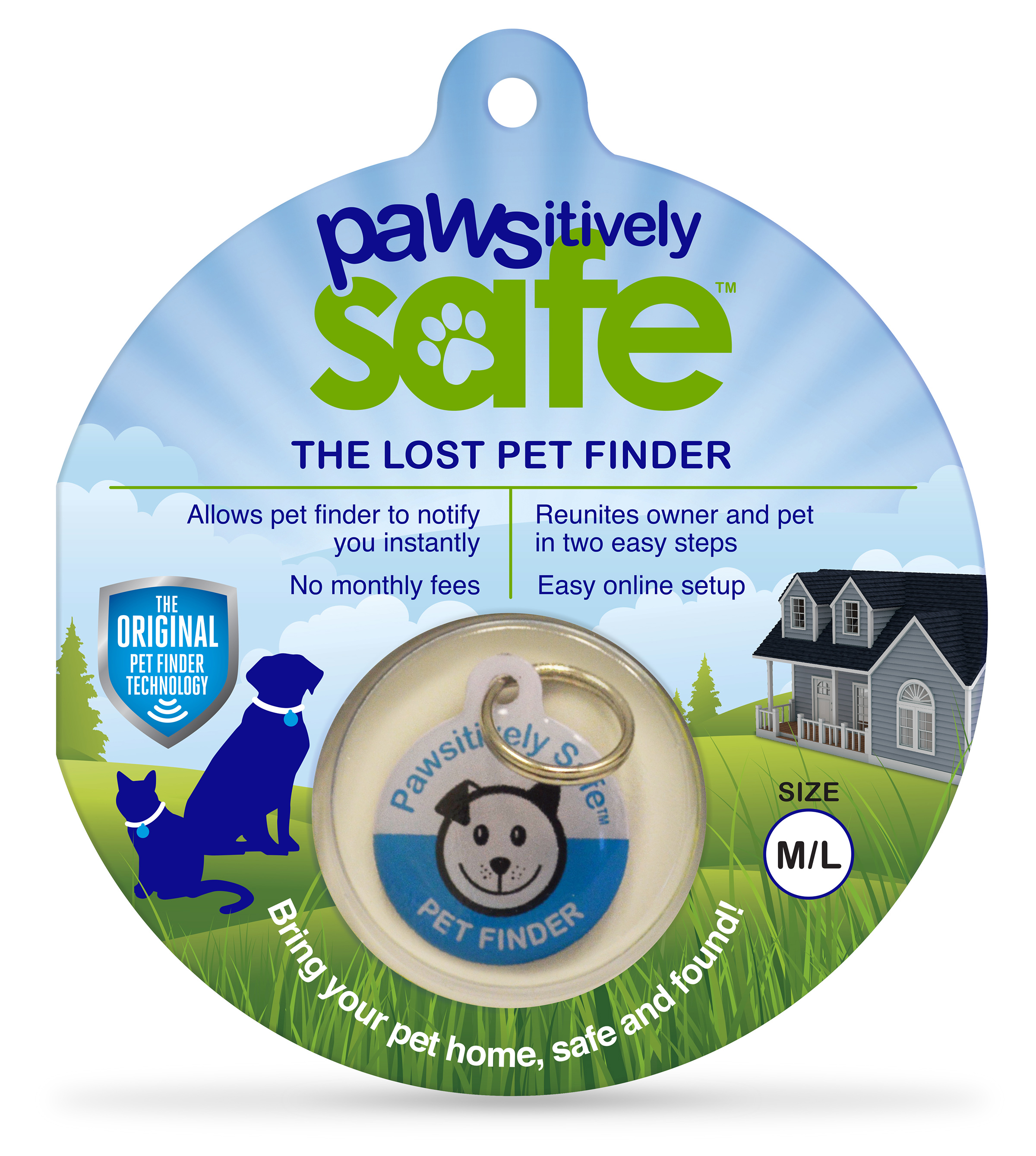 Platinum Pets - Pawsitively Safe Pet Finder Tag